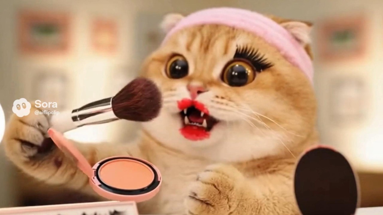 Snack & Style Moments 😺: Cute Animal Mini Stories (16 Scenes) | Vol. 1