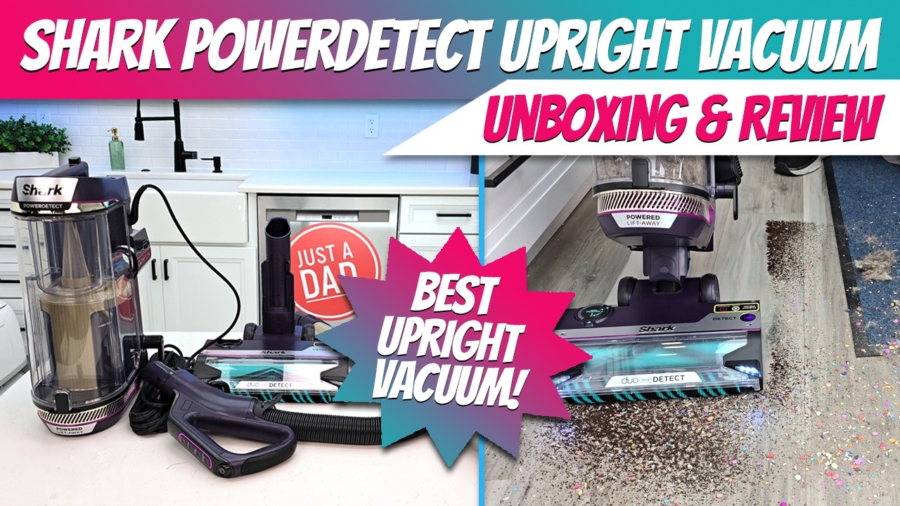 Shark PowerDetect Upright Vacuum Cleaner AZ4002 UNBOXING & REVIEW Shark, You hit a Home Run!