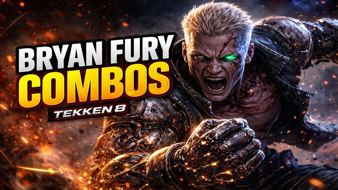 BRYAN FURY  Combo Guide - Season 2 | TEKKEN 8
