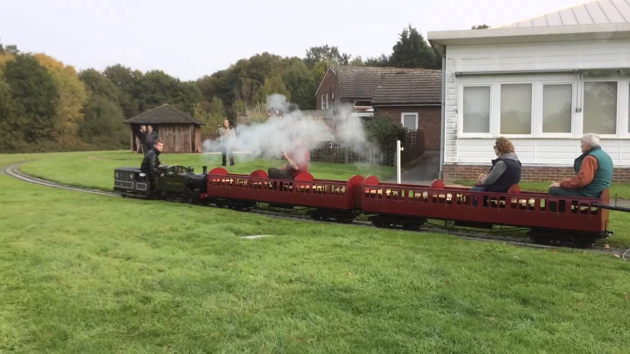 Heywood Society visit Ingfield Light Railway.