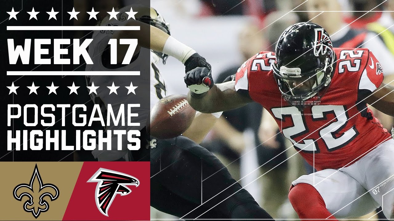 Saints vs. Falcons | NFL Week 17 Game Highlights