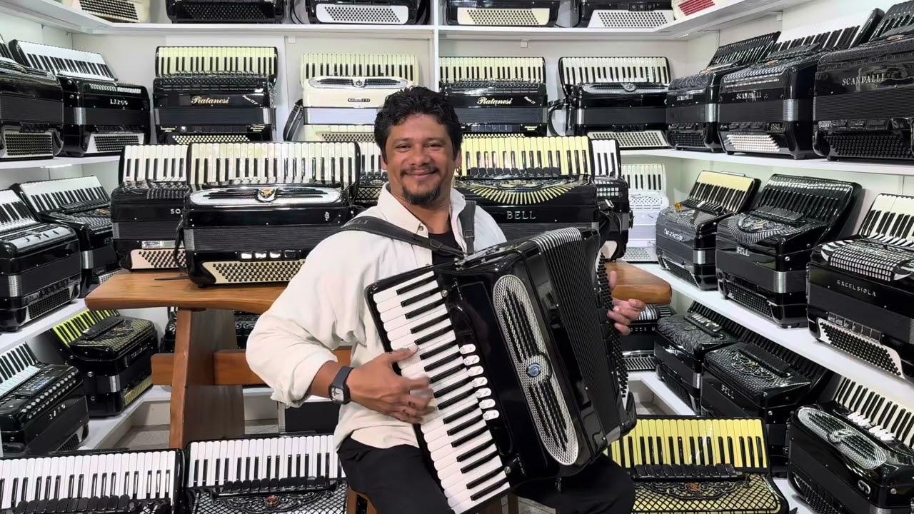 Acordeon Giulietti terça violin