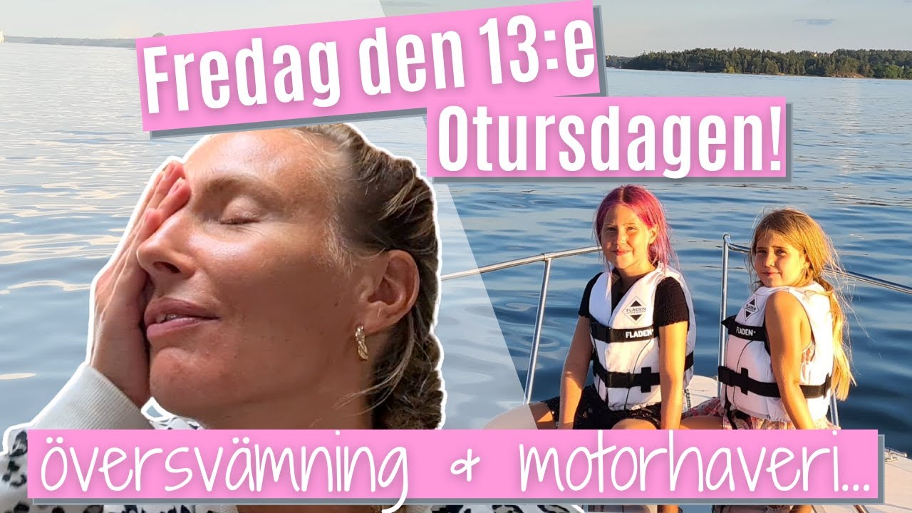 Motorstopp med nya båten! VLOGG