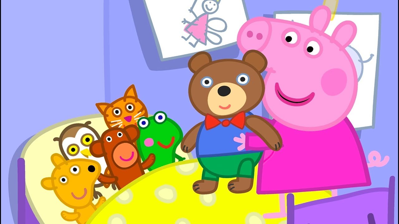 Peppa Pig ✨ Yeni b&ouml;l&uuml;mler 🐻 Teddy anaokulu ⭐ Programının en iyi b&ouml;l&uuml;mleri
