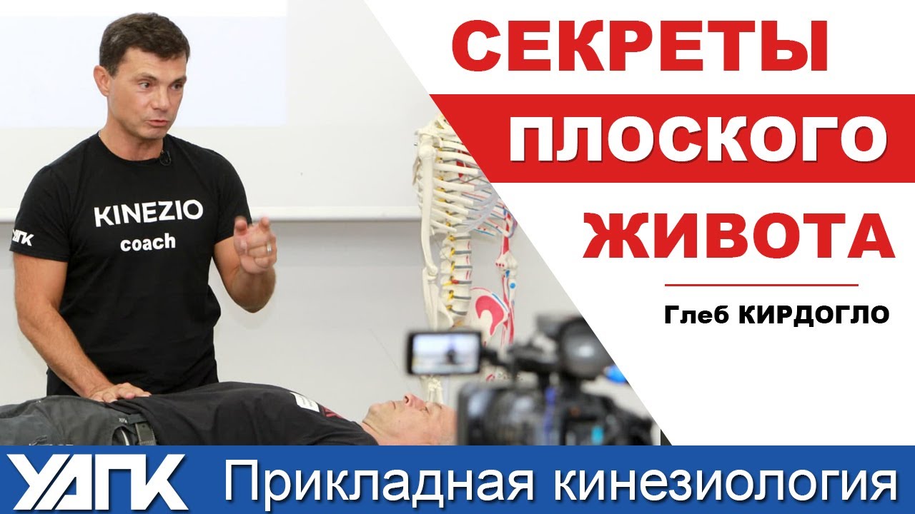 Как кинезиологи тестируют мышцы живота  (Кирдогло Г.К.)