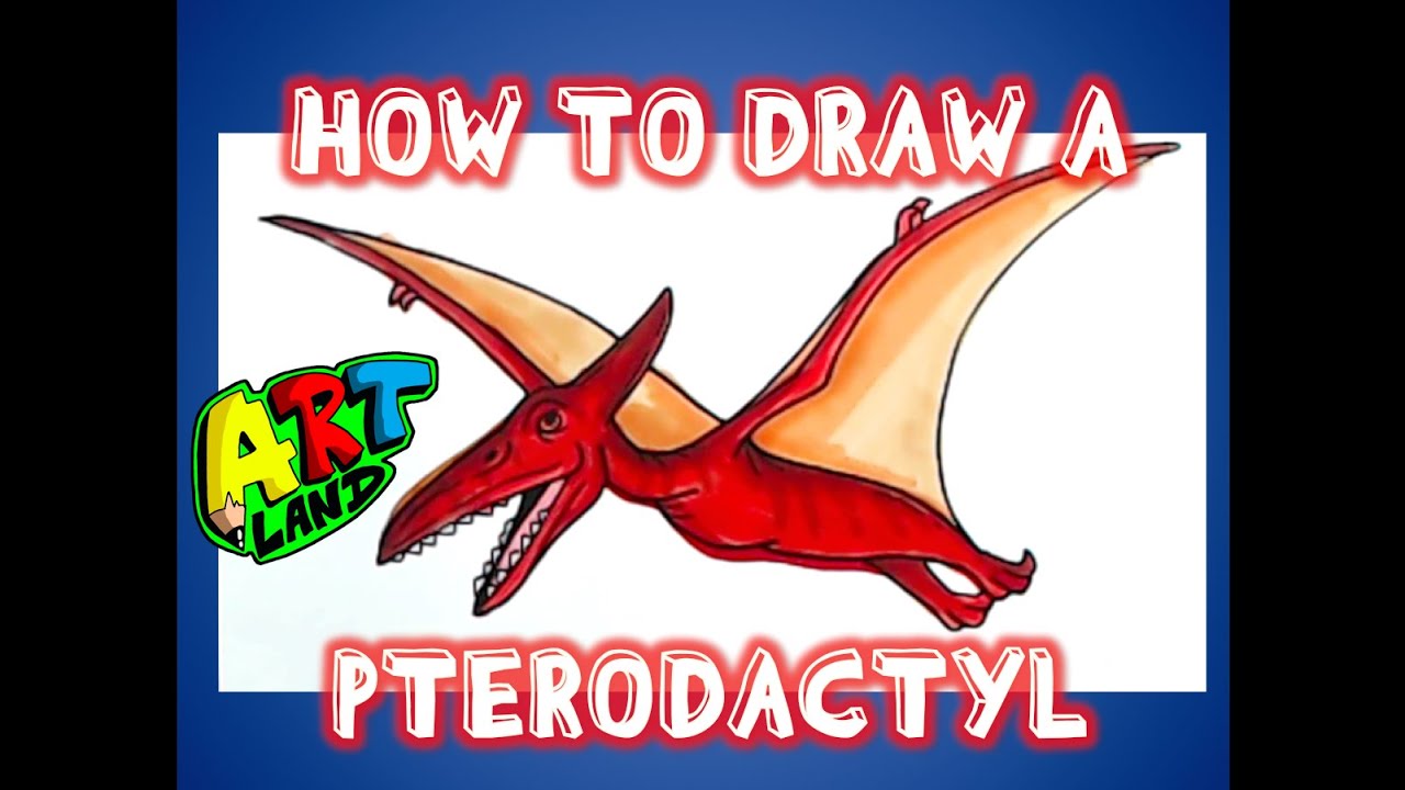 How to Draw a PTERODACTYL