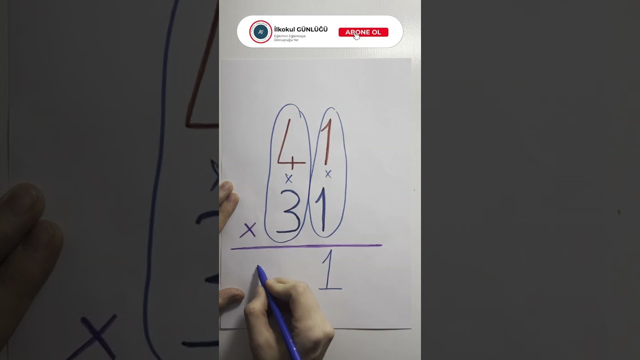 Kolay &Ccedil;arpma Y&ouml;ntemi - 3 #matematik #shorts #&ccedil;arpmaişlemi #mathshorts #kolay&ccedil;arpma