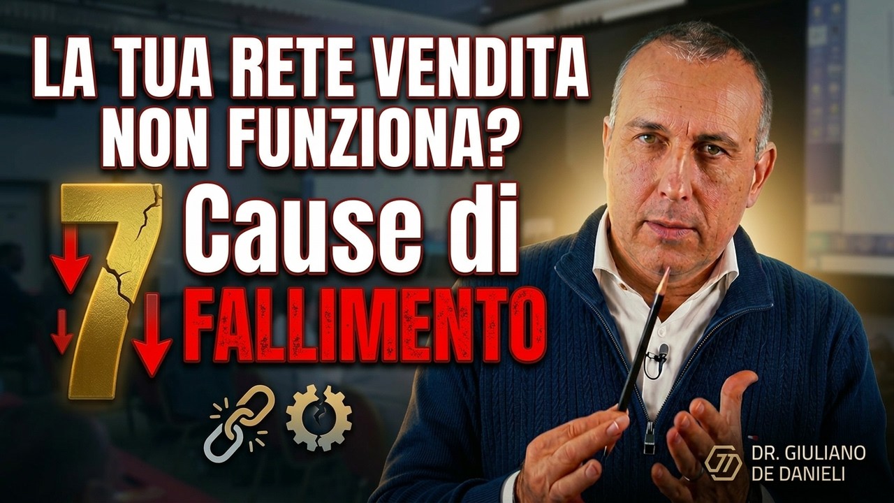 Rete vendita: perché non vende come vorresti? (n. 7 cause su cui devi lavorare subito)
