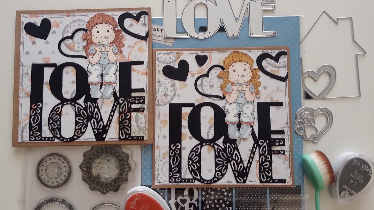 TUTO CARTE MATÉRIEL ACTION et DIES INLOVEARTSHOP