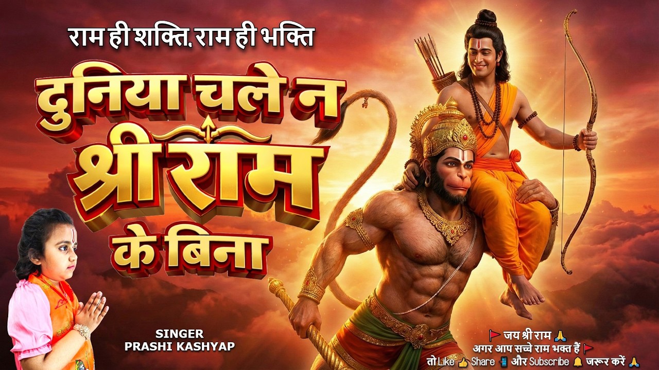 दुनिया चले ना श्री राम के बिना 🙏 Powerful Ram Bhajan | Full Song | Latest Ram Bhakti 2026