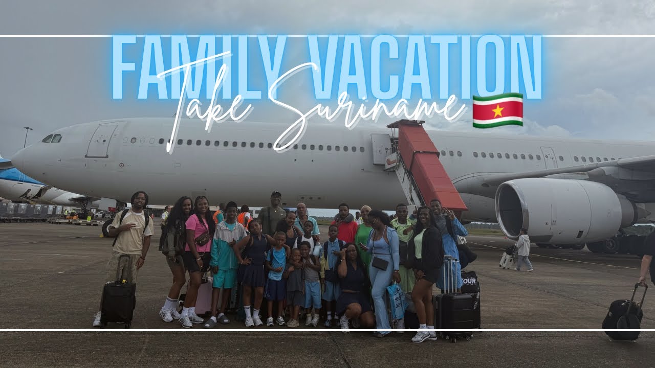GAMBIERTJES ON A FAMILY TRIP, EXTRA LANGE VLOG, TAKE SURINAME 🎬🇸🇷 | VLOG #88