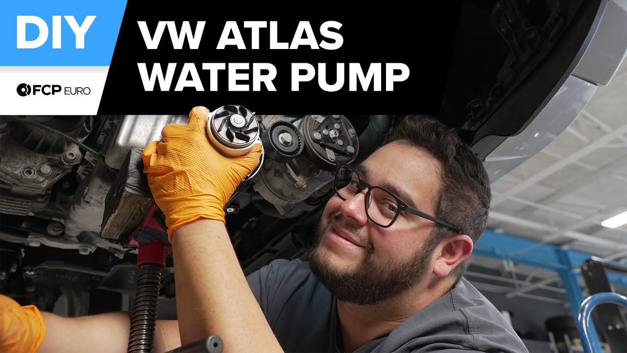 Volkswagen Atlas Water Pump Replacement DIY (2018-2023 Volkswagen Atlas MQB, 3.6 VR6)