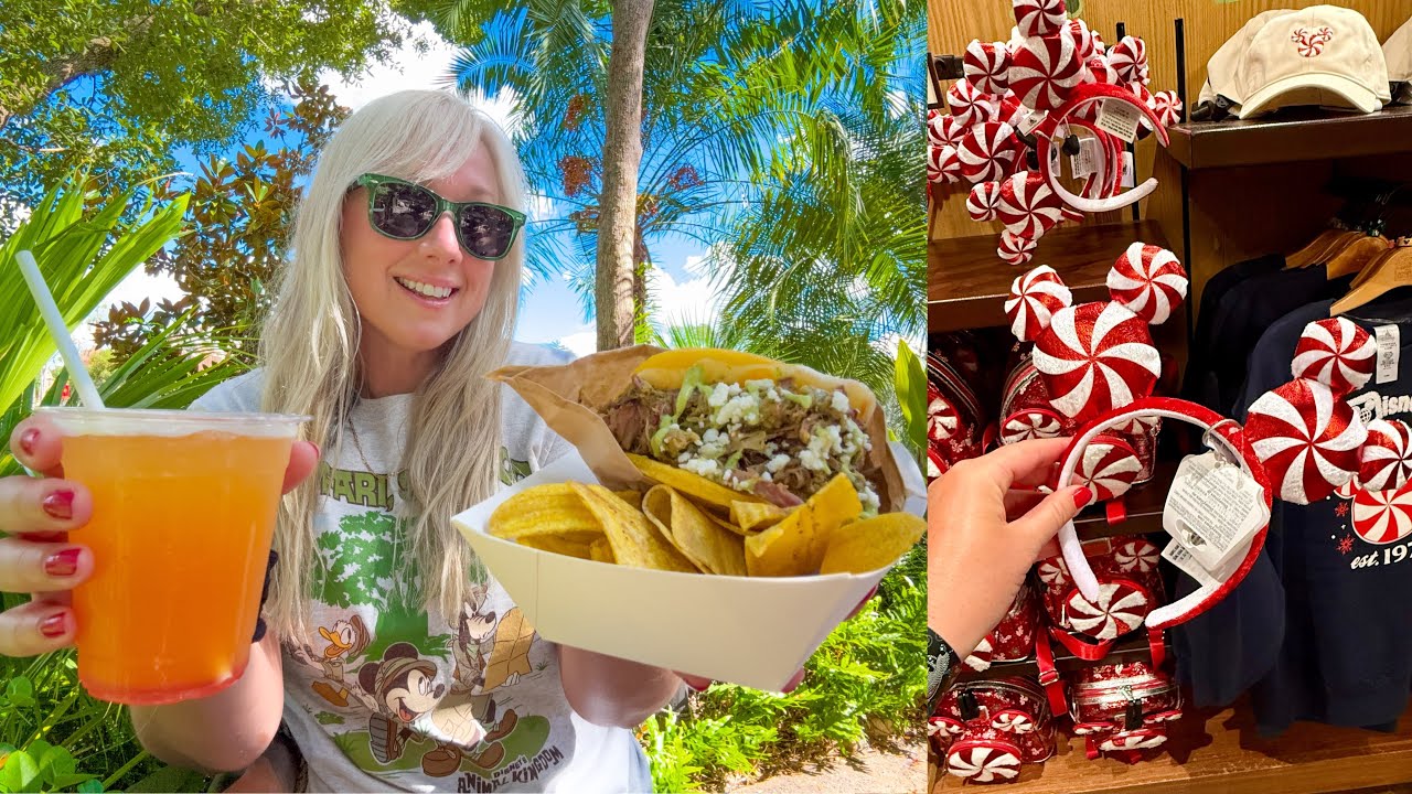 NEW Food at Animal Kingdom! FIRST Tropical Americas Snacks, NEW Christmas Merch & Lots of Updates!