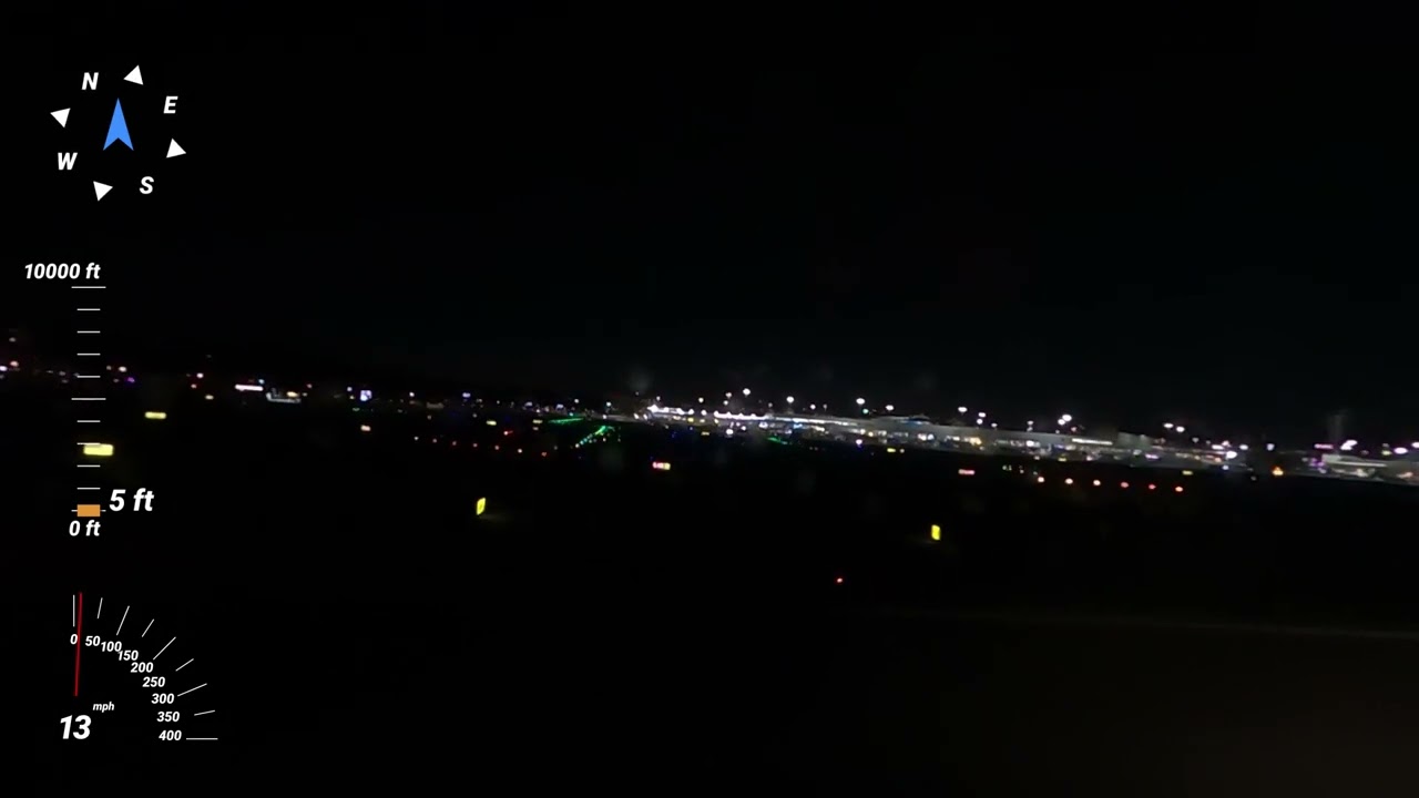 SFO Takeoff United Airlines with Telemetry Data