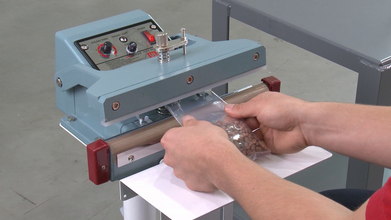Foot Operated Poly Bag Sealers