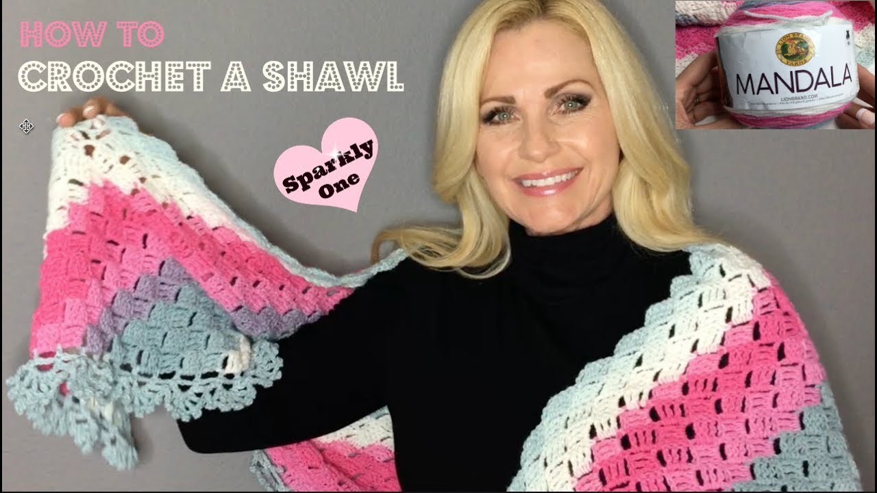 💖 How to Crochet A Beautiful Triangle Shawl 💖 C2C Tutorial