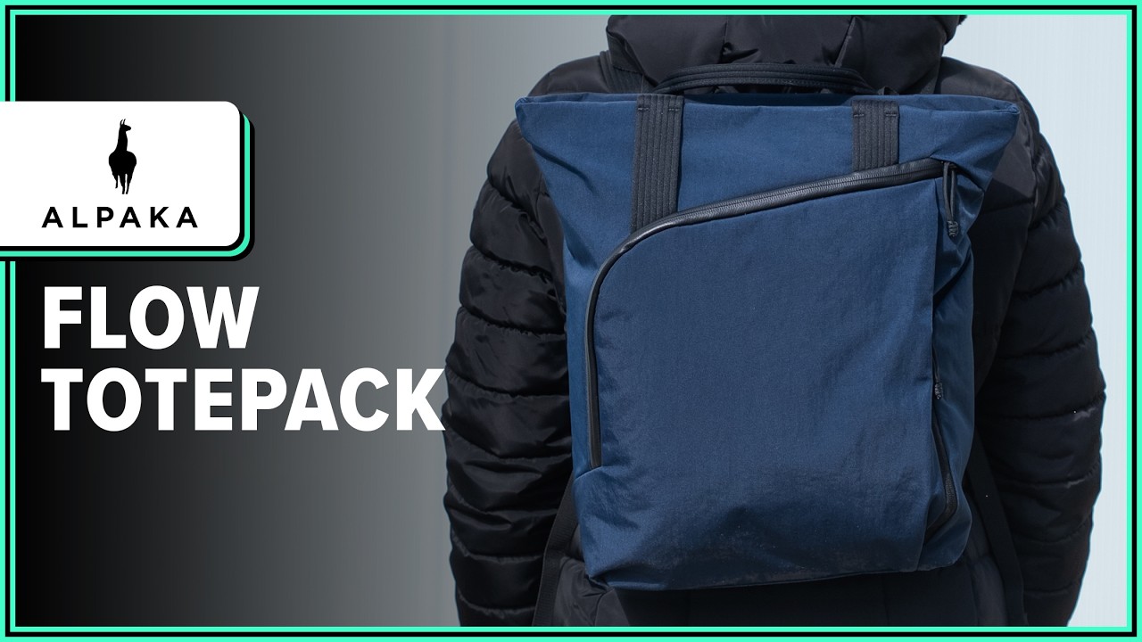Обзор рюкзака ALPAKA Flow Totepack (3 недели использования)