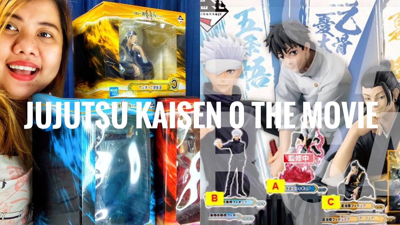 unboxing jujutsu kaisen 0 movie by ichiban kuji #ichibankuji #jujutsukaisen
