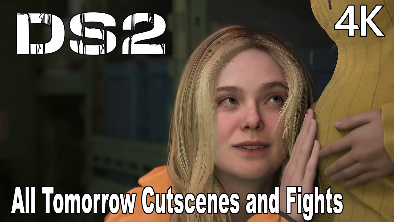 All Tomorrow Cutscenes and Fights Death Stranding 2 On the Beach 4K