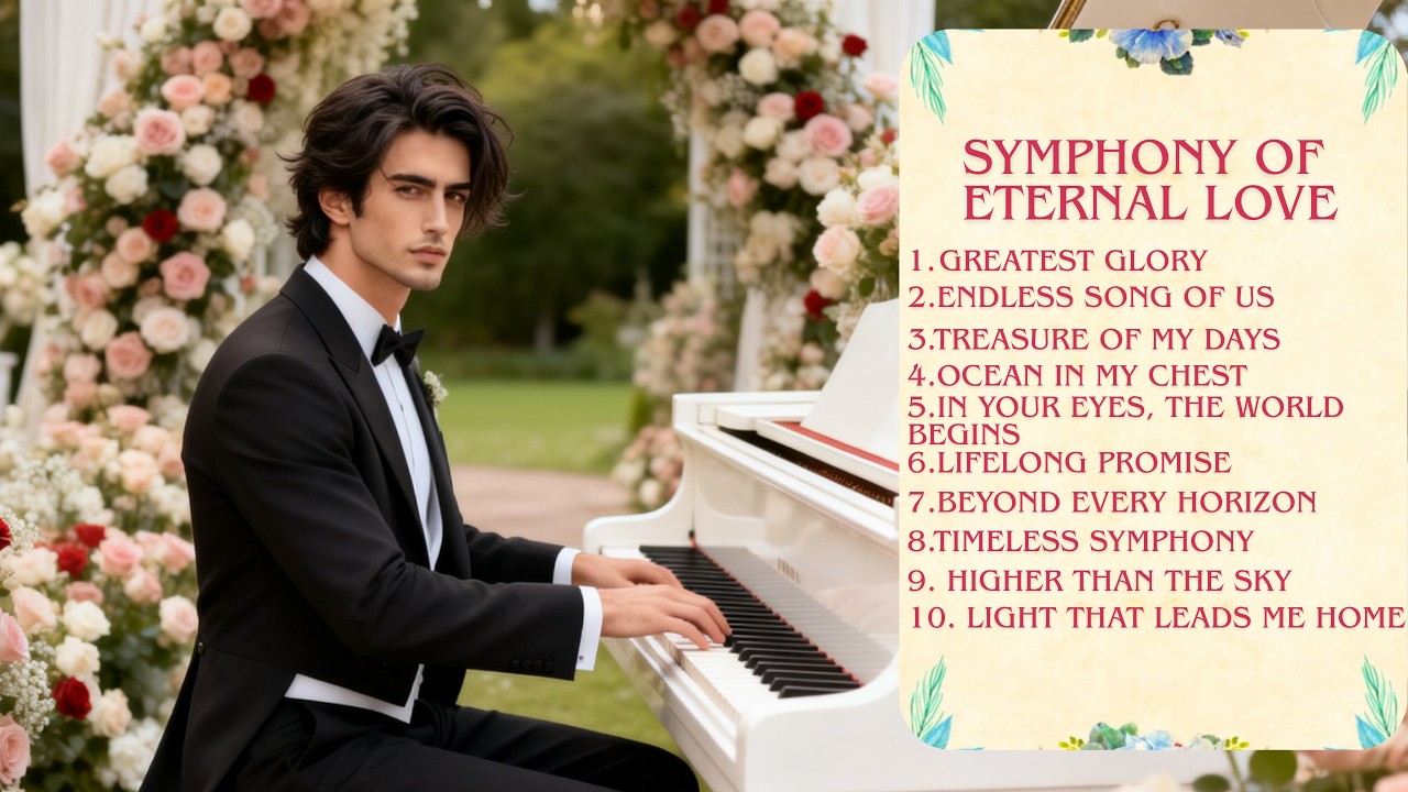 10 Symphony of Eternal Love | A Beautiful Collection of Romantic Piano Pieces