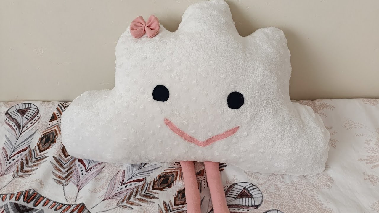 Bulut Yastık Dikimi | Cloud Pillow Sewing – Bebek Odası İçin Oyuncak Yastık
