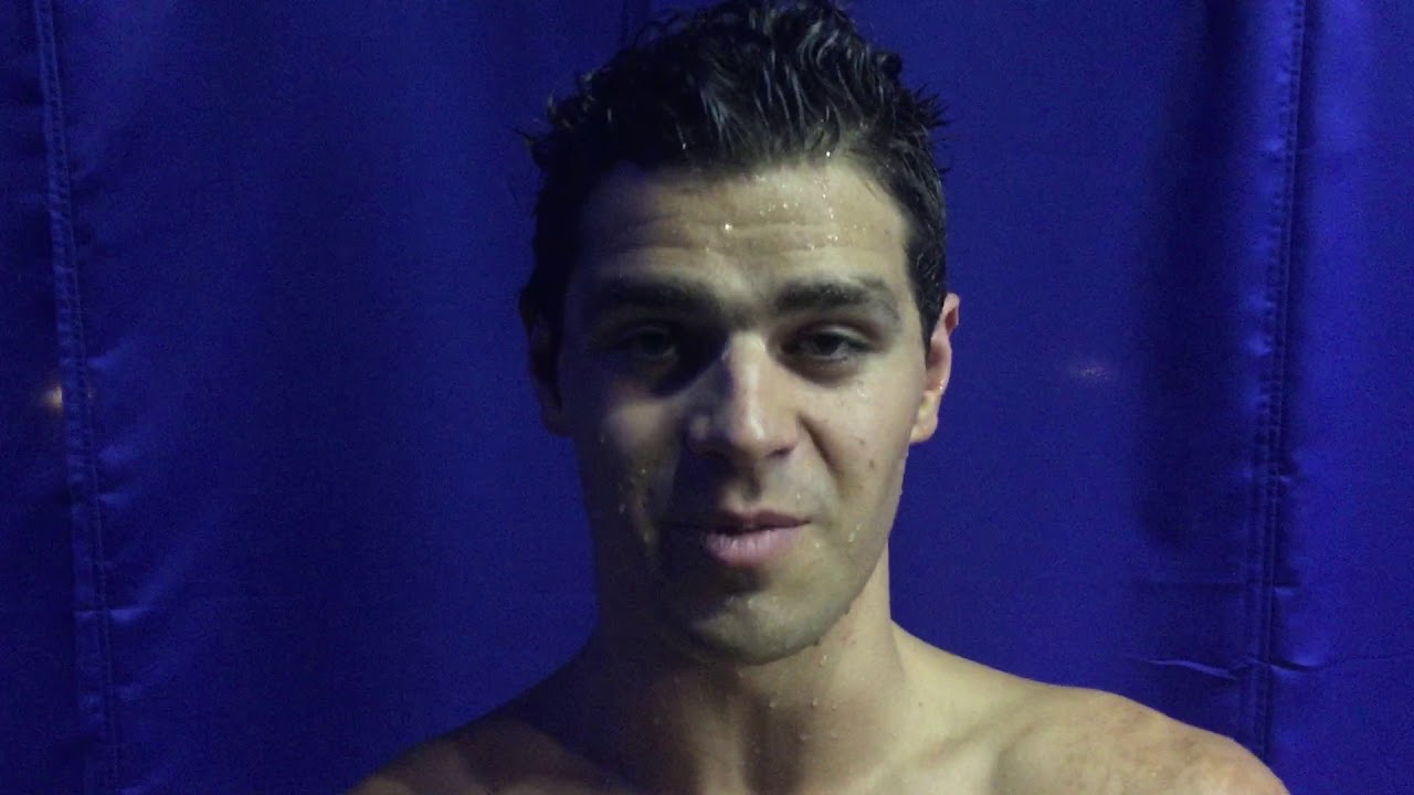 Michael Andrew After 50m Victory at 2018 Pan Pacific Championships
