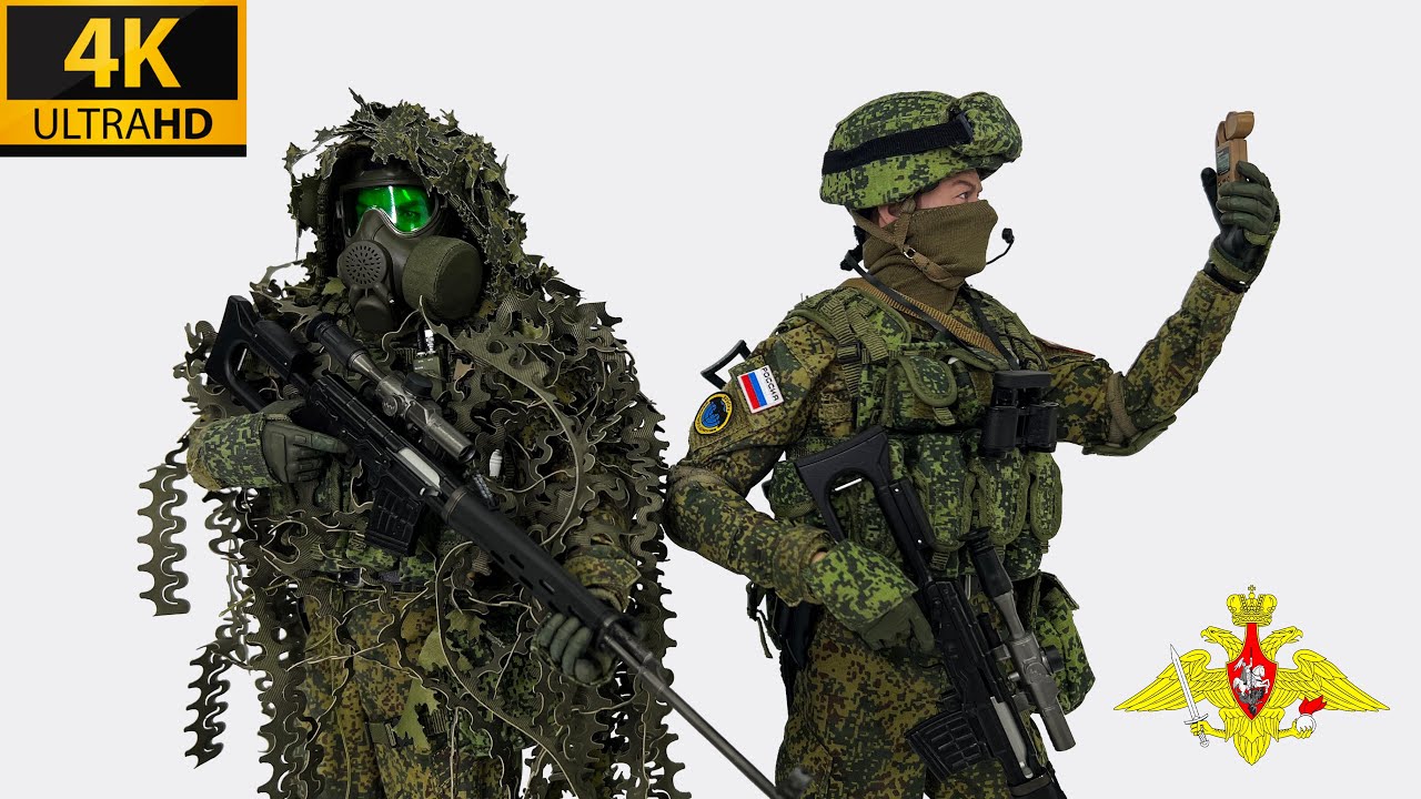 🇷🇺 Damtoys - Russian Armed Forces Sniper - 1:6 Scale Figure Unboxing & Review 