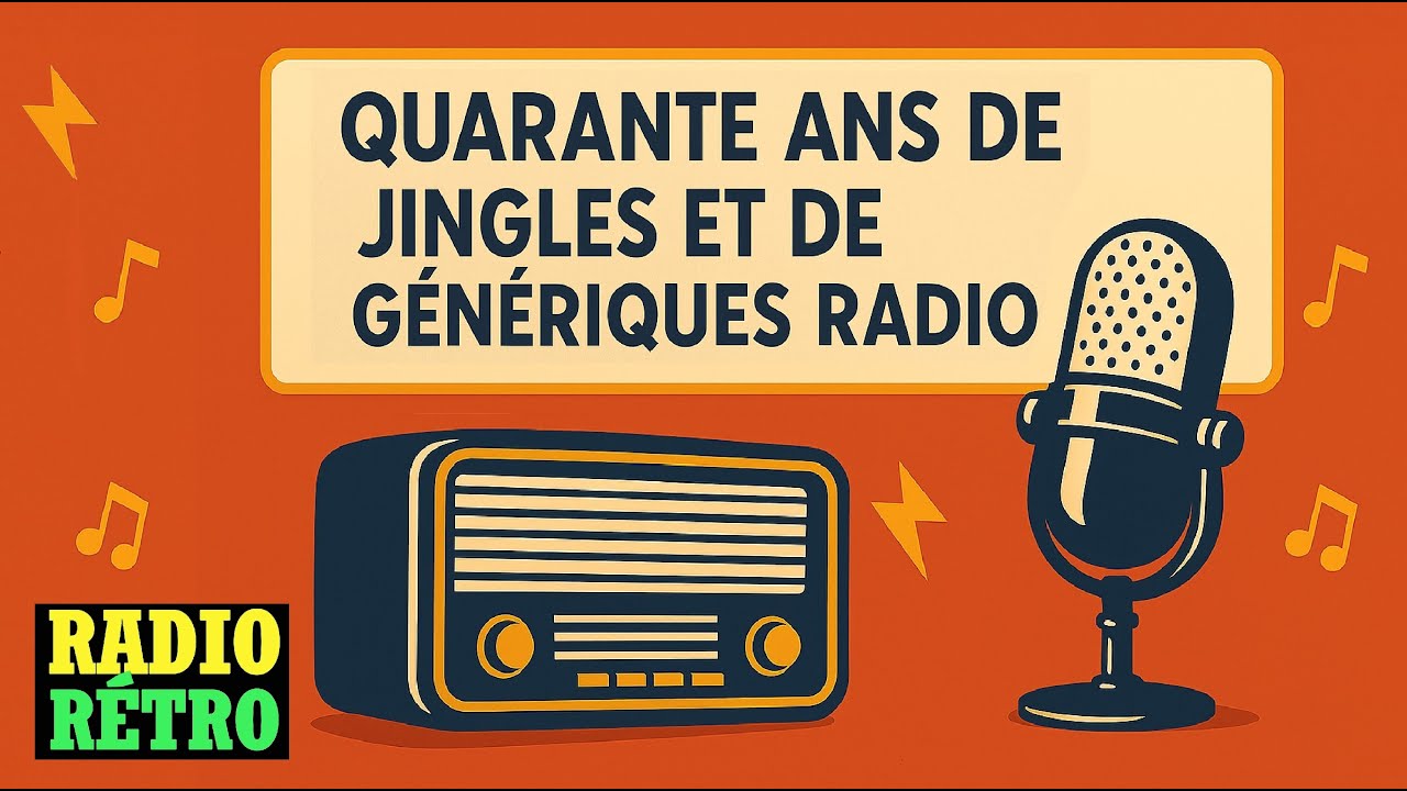 40 ANS DE JINGLES et de GÉNÉRIQUES. Les sons qui ont fait la radio !  (Années 1950-1980)