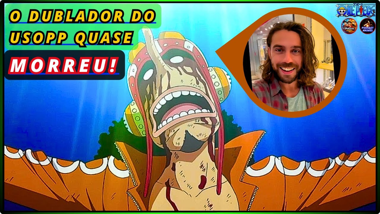 DUBLADOR DE USOPP E ZENITSU VIVEU MOMENTOS DE TENSÃO EM UMA TRILHA E PRECISOU SER RESGATADO