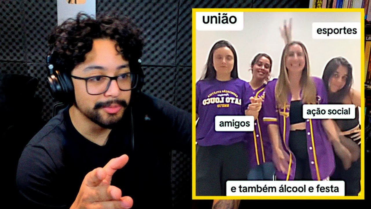 A VAGABUNDISSE DAS ATLÉTICAS UNIVERSITÁRIAS