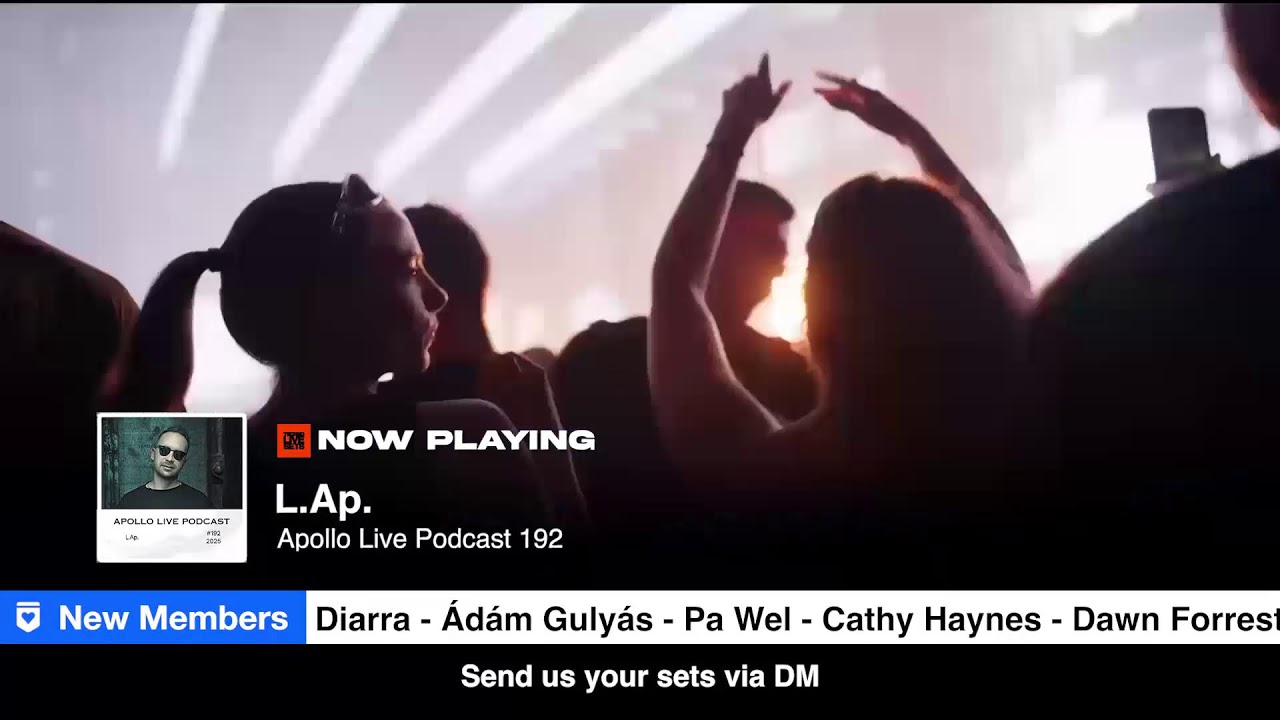 #Techno DJ Mix set by L.Ap. - Apollo Live Podcast 192