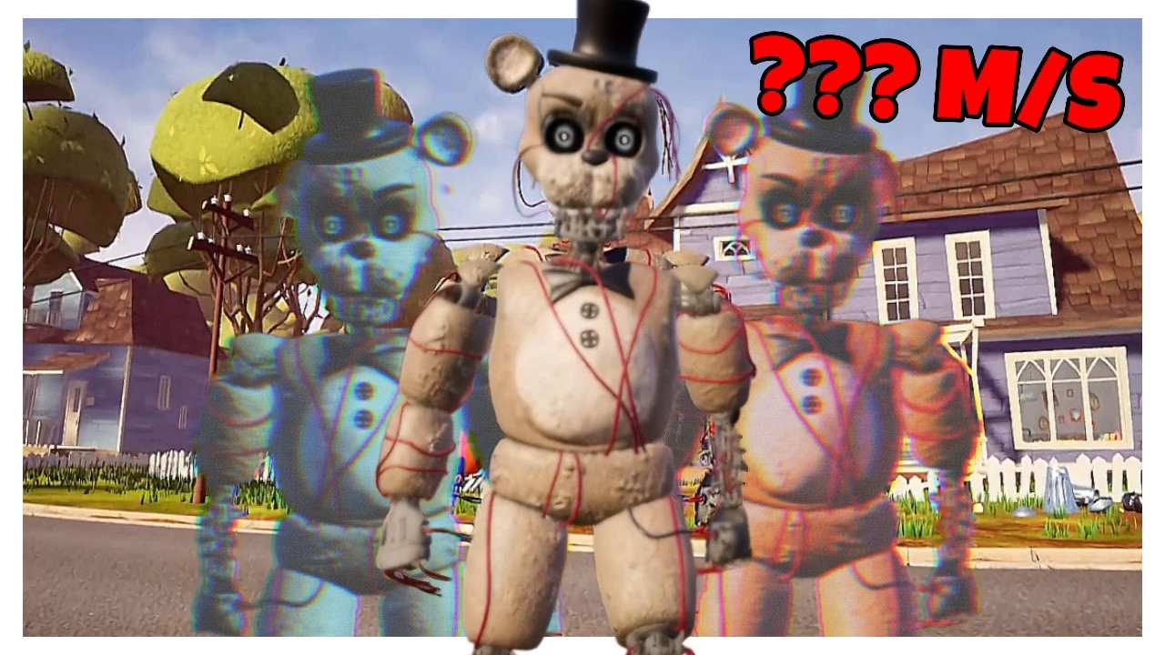 HELLO NEİGHBOR AMA FREDDY IŞINLANIYOR!