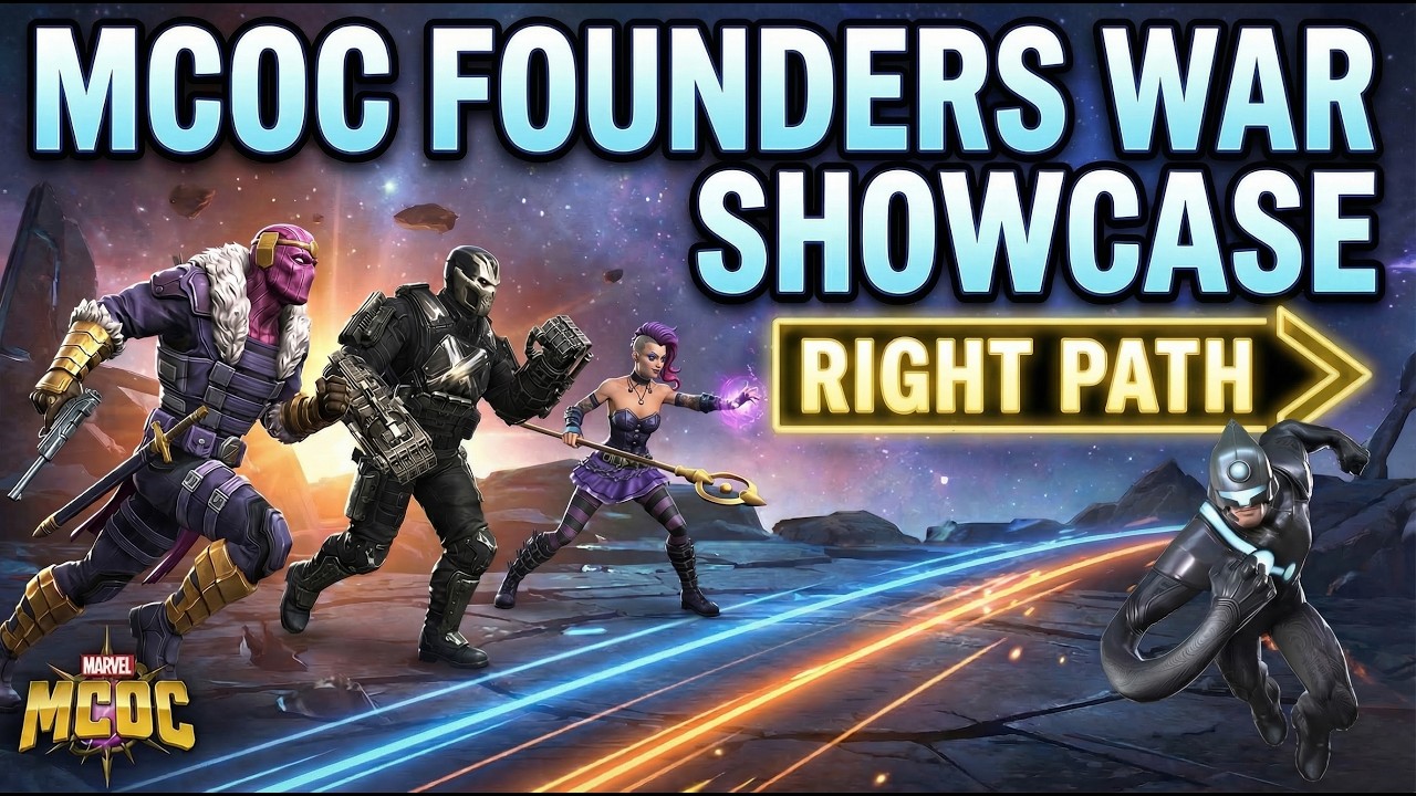 MCOC Founders War Showcase | Right Path | Easy Counters