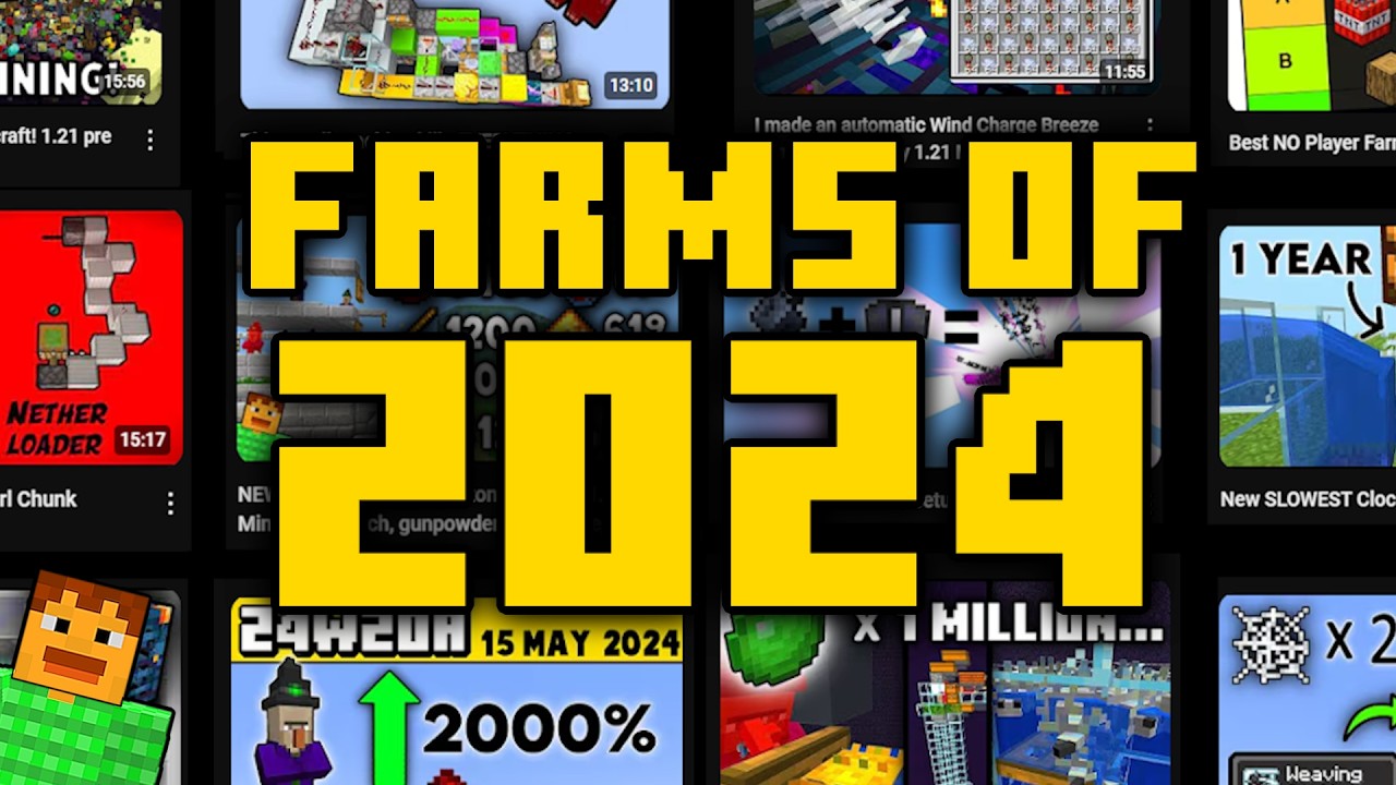 EVERY New Farm in 2024 Minecraft!