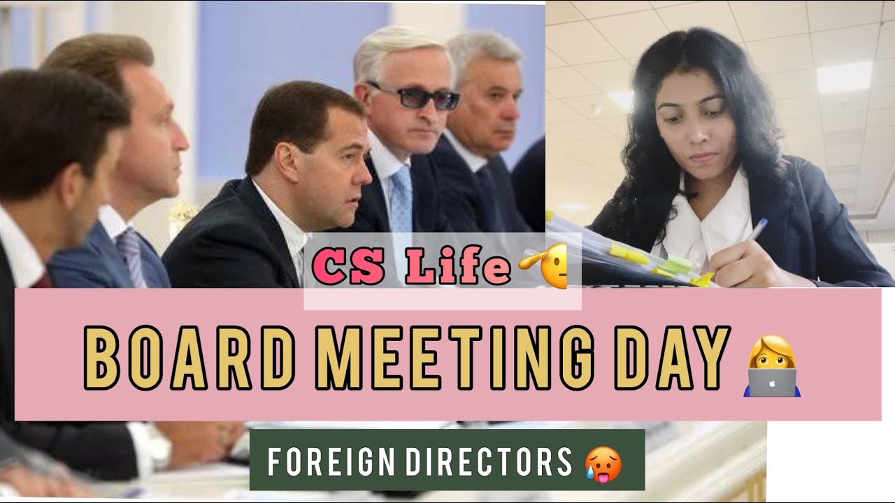 Board Meeting Day vlog| Company Secretary Life🤵‍♀️👩‍💻CS Priya Pal