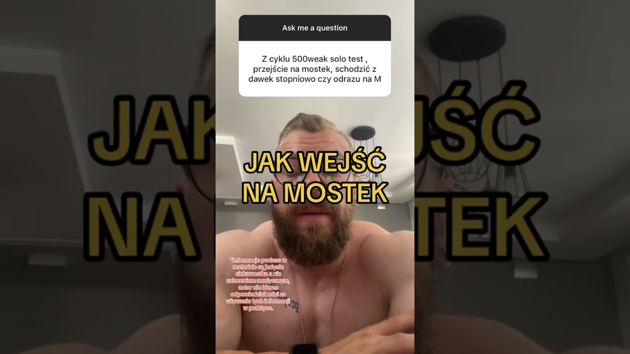 Jak wejść na mostek