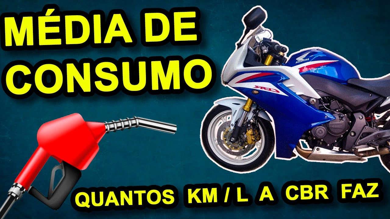 MEDIA DE CONSUMO DA CBR 600F / CONSUMO HORNET / CONSUMO DE GASOLINA 600CC