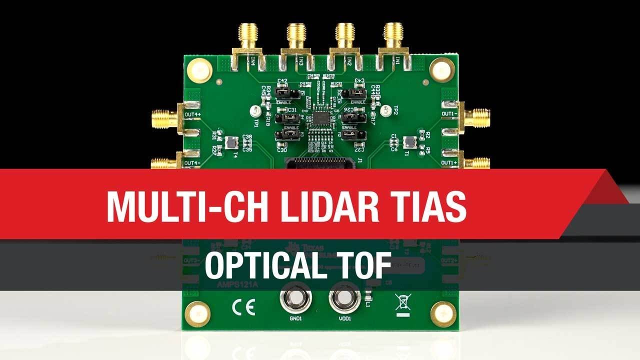 High speed TIAs for optical time of flight and LIDAR systems
