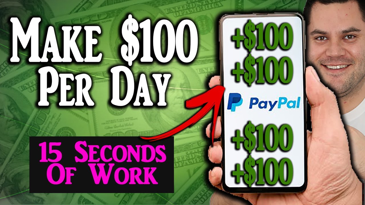 Make $100 Per Day With 15 Seconds Of Work (Step By Step)
