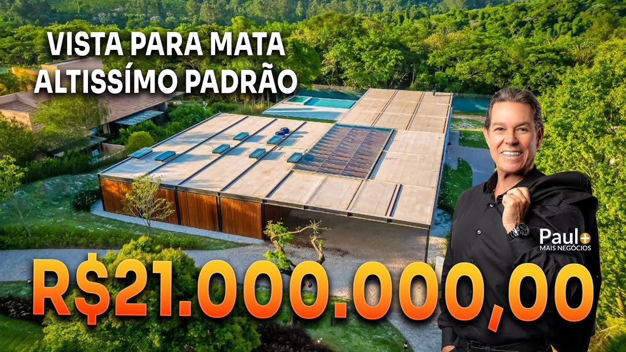 VISTA PARA MATA ALTISSÍMO PADRÃO R$21.000.000,00 COND QUINTA DA BARONESA - BRAGANÇA PAULISTA - SP