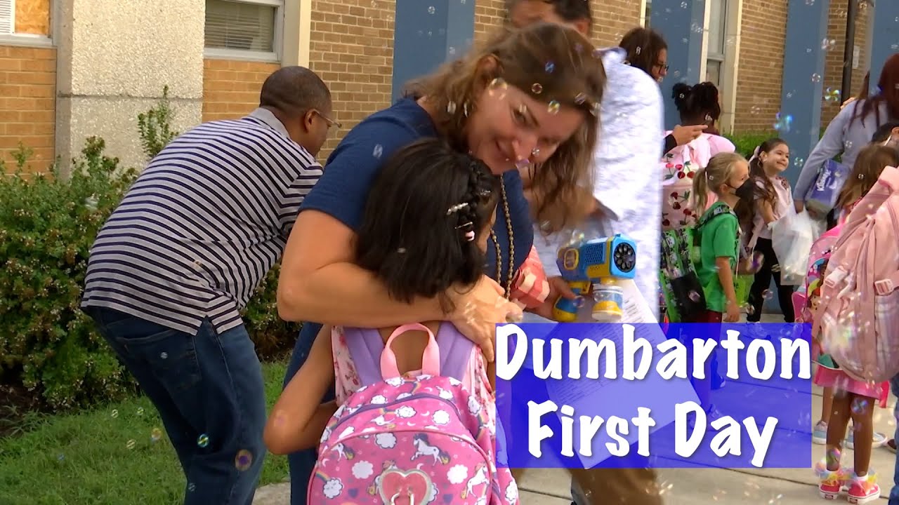 Dumbarton Elementary School First Day