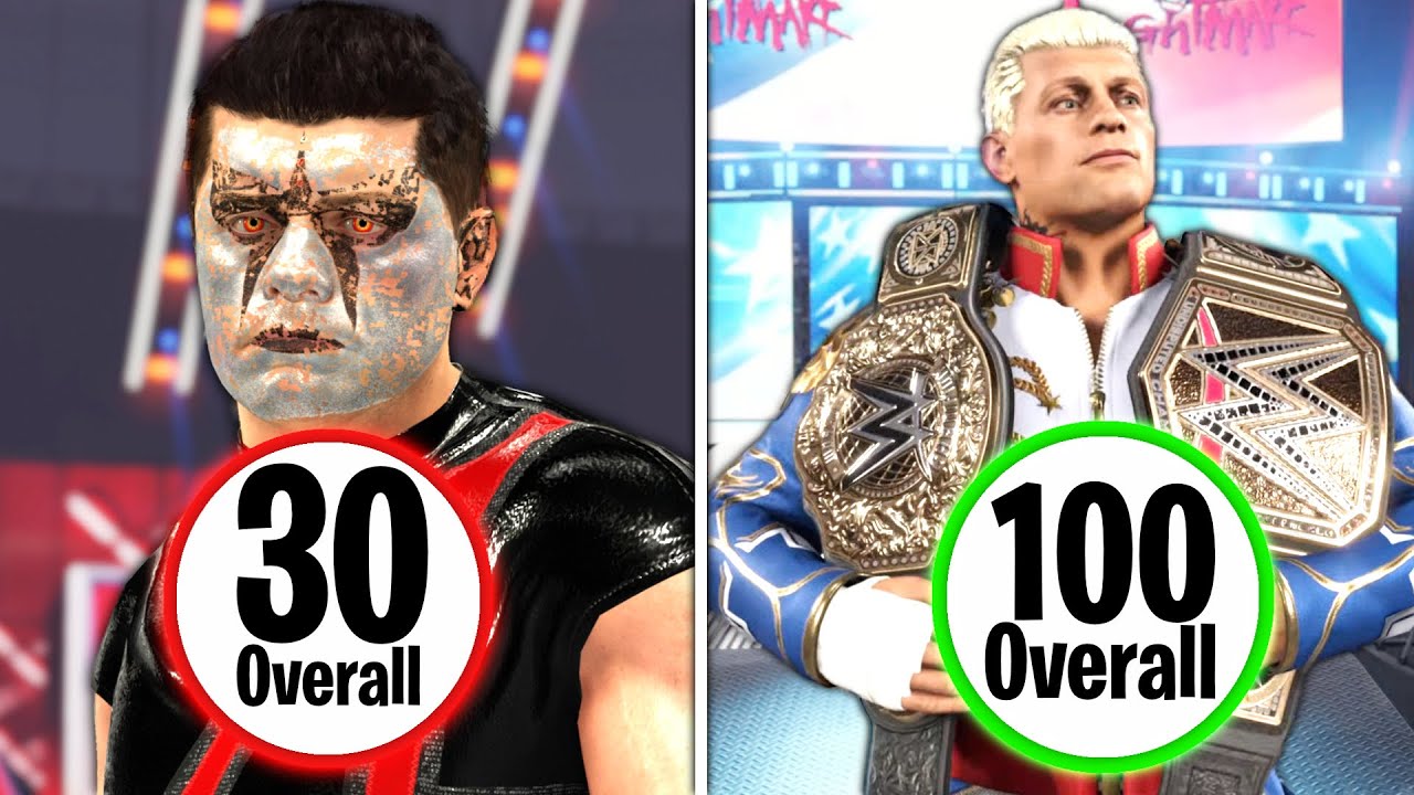 WWE 2K25 But Every Time I Win I Gain +1 Overall!