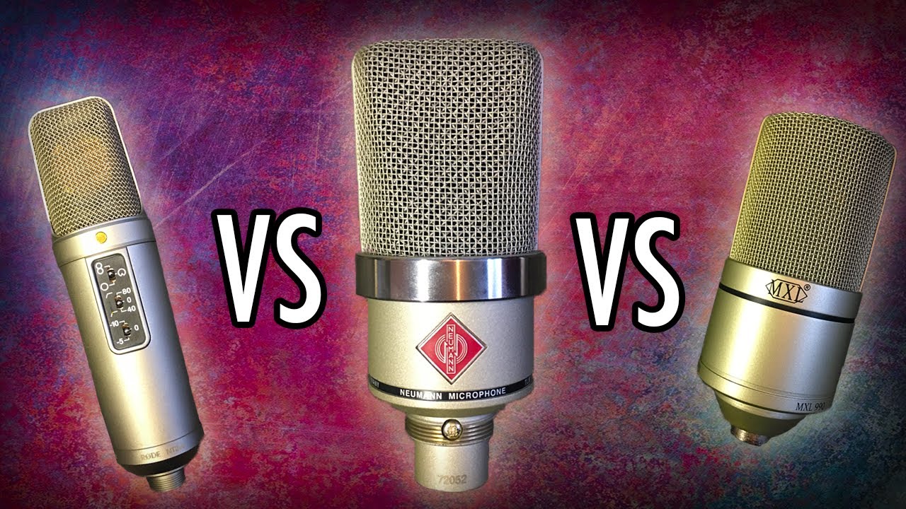 Neumann TLM 102 (Unboxing, Test, Review, Comparison) [RODE NT2-a, MXL 990]