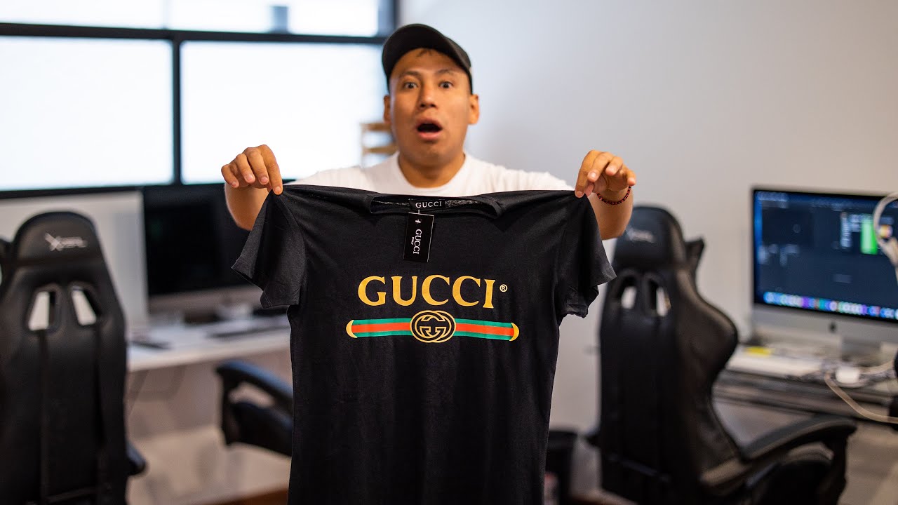 Compre una playera GUCCI en $12,000 pesos (Vale la pena)