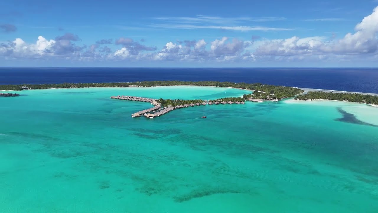 Bora Bora, French Polynesia - DJI Mini 4 Pro Video 4K , December 2023 part 2