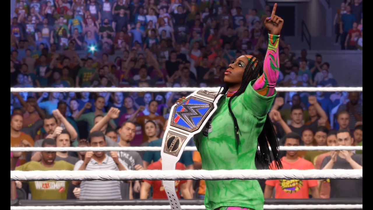 NAOMI IS THE NEW CHAMP ~ WWE2K25~PC GAMEPLAY ~ HP OMEN 16 i7-14650HX , RTX 4060 ~ 2026