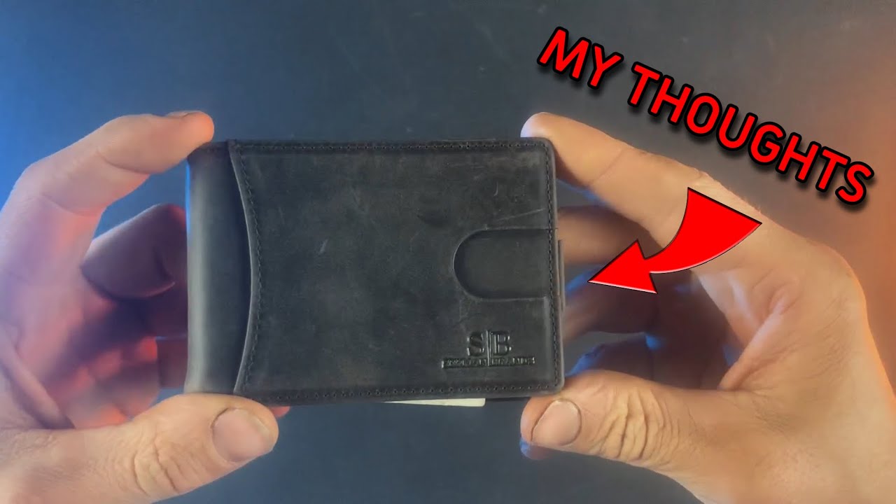 Semen Brands Mens Slim Minimalist Leather Wallet - Review
