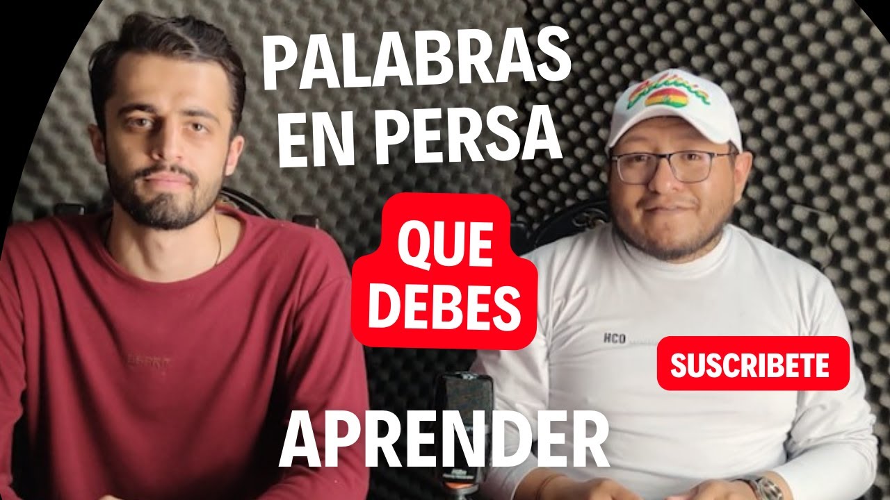 APRENDER PERSA CON RoBeRtO FRASES y Palabras BÁSICAS en PERSA/ Aprendiendo PERSA en IRÁN 👨‍🏫🤓🤓