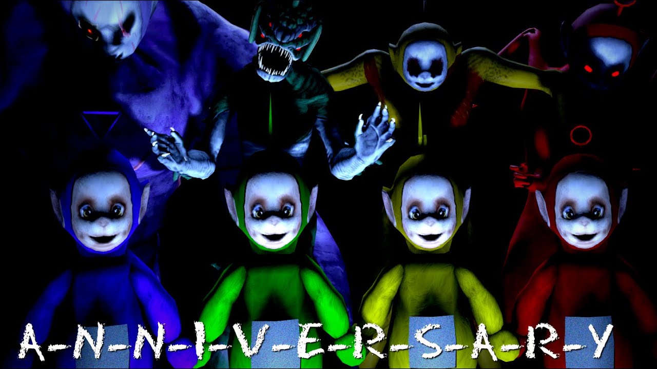 SFM - Slendytubbies 2D Theme Animated (Happy New Years!) (Ages +13 only) (Might ruin your childhood)