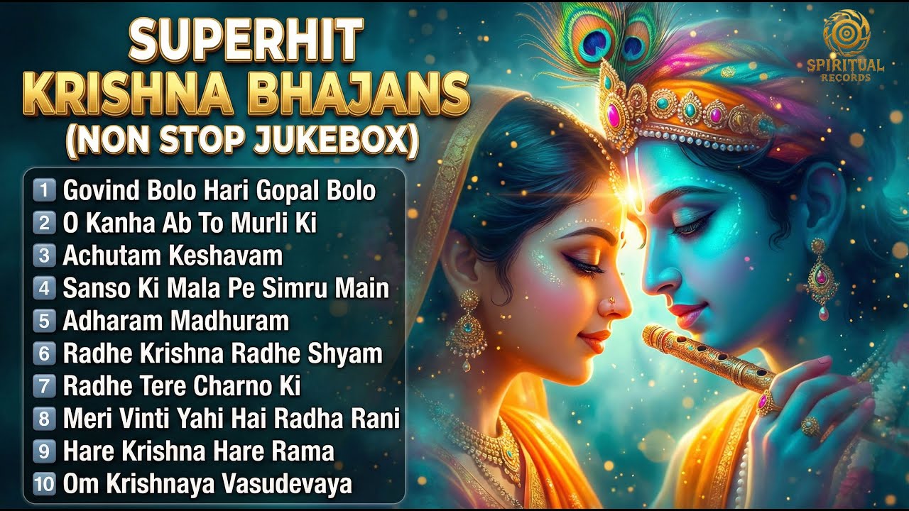 Radha Krishna Bhajans 💞 | Non Stop Jukebox | Divine Love & Bhakti | Devotional Jukebox #harekrishna